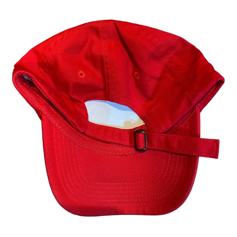 Petal and Peacocks Red Rooster Make It Hot Sriracha Hat NWOT ADJUSTABLE Zumiez - Picture 5 of 5